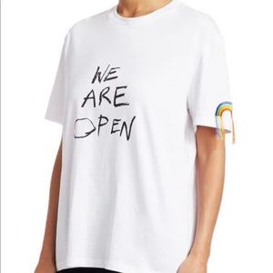 Stella McCartney Unisex We Are Open Tee